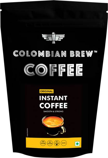 Colombian Brew Instant Coffee Pure, Strong, 1kg Hotel Pack Filter Coffee