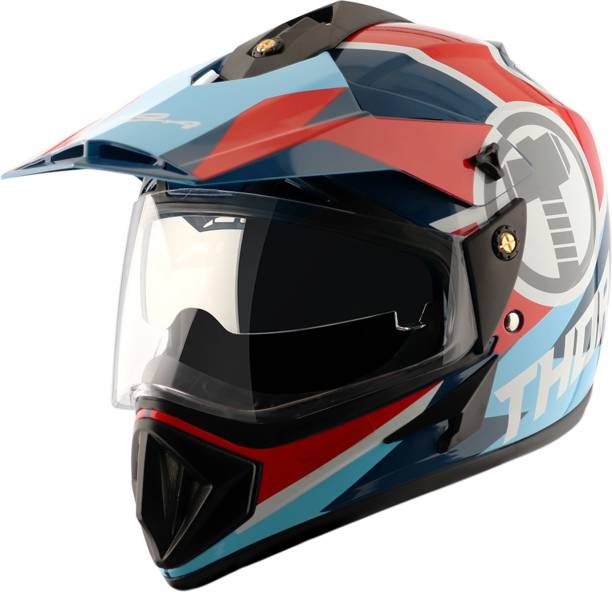 VEGA Off Road Marvel Thor Edition Motorbike Helmet
