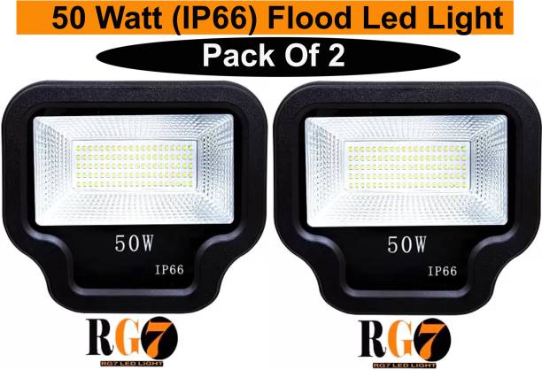 RG7 IP66 50 Watts Flood Light (Pack of 2) Flood Light Outdoor Lamp