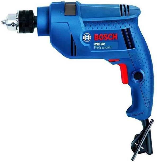 BOSCH GSB 501 Drill Machine &amp; GBL 620 Combo Power &amp; Hand Tool Kit