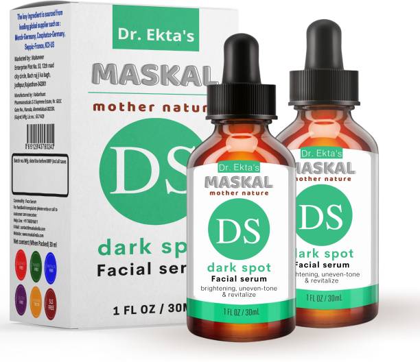 MASKAL Dr Ekta’s 2% Alpha Arbutin Face Serum for Dark Spot Corrector & Pigmentation