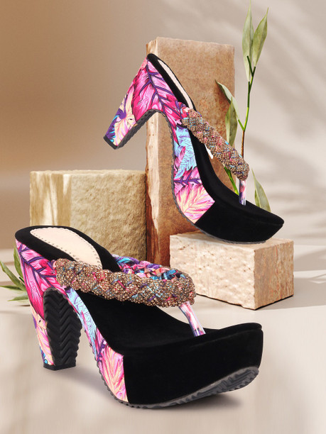 platform heels flipkart