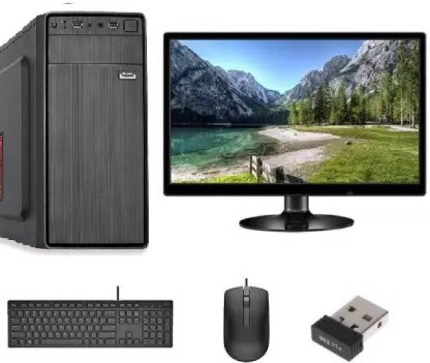 brozzo BUDGET Core 2 Duo (4 GB DDR3/500 GB/120 GB SSD/Windows 10 Pro/15 Inch Screen/C2D with 120gb SSD) with MS Office