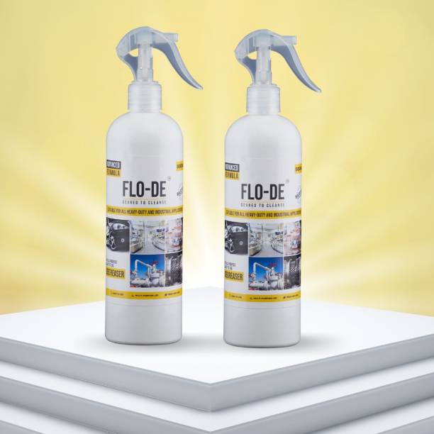 Flo-De All Purpose Heavy-Duty Industrial Degreaser & Cleaner | Pack of 2 (500ML) Degreasing Spray