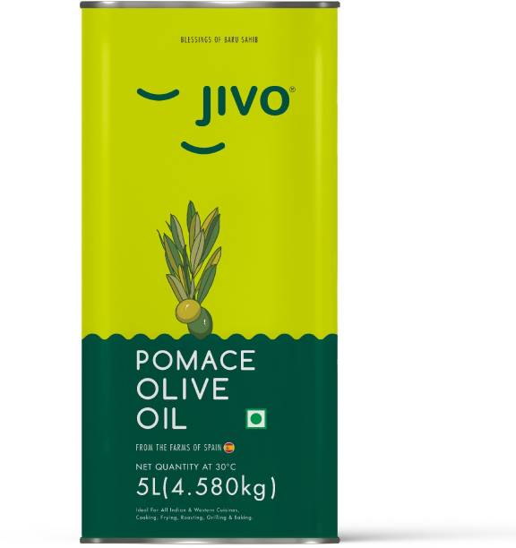 JIVO Pomace 5 Litre Cooking Oil Olive Oil Tin