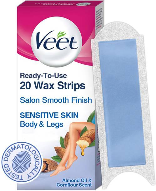 Veet Full Body Waxing Kit Sensitive Skin Strips