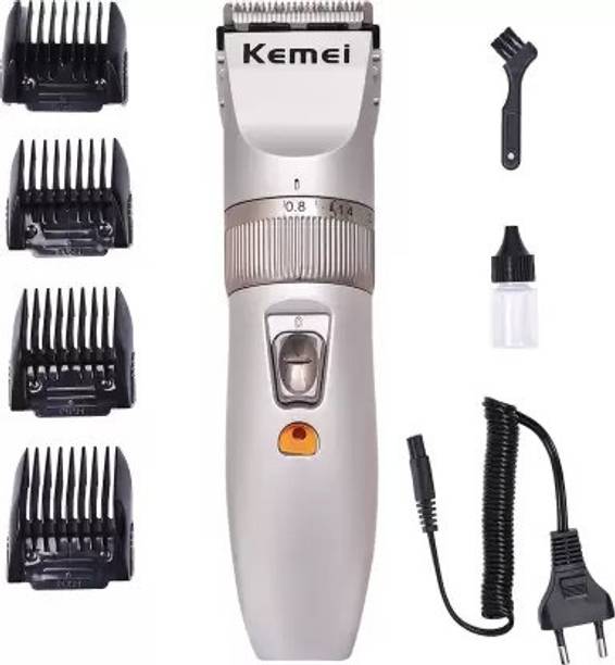 Kemei KM-27C Professional Rechargeable Hair Trimmer Electric Hair Clipper, Razor Trimmer 70 min  Runtime 4 Length Settings