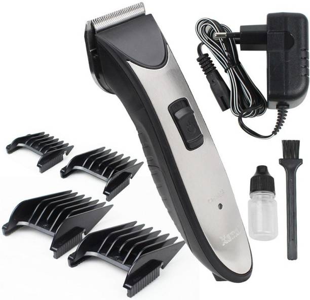 Kemei KM-3909 HAIR TRIMMER Professional Rechargeable Electric Hair Clipper, Razor Trimmer 90 min  Runtime 4 Length Settings