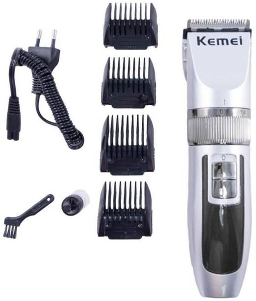Kemei KM-27F Professional Rechargeable Hair Trimmer Electric Hair Clipper, Razor Trimmer 60 min  Runtime 4 Length Settings