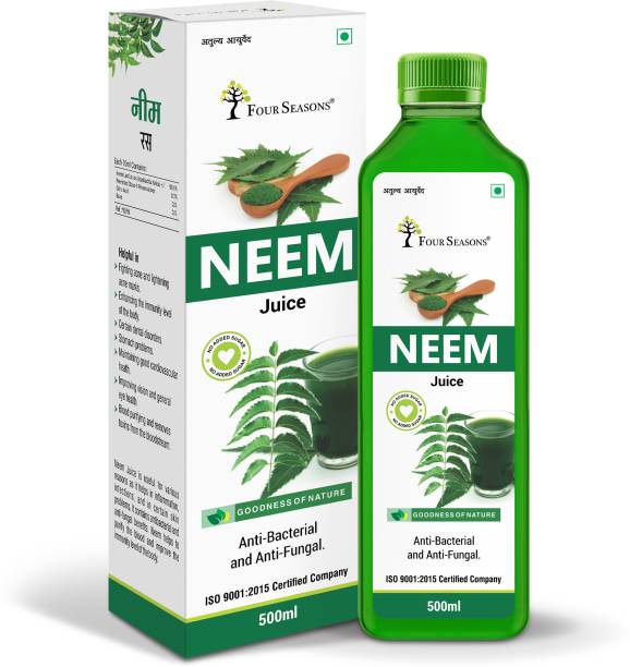 Four Seasons NEEM JUICE | For Healthy Hair & Skin Price in India - Buy Four  Seasons NEEM JUICE | For Healthy Hair & Skin online at 