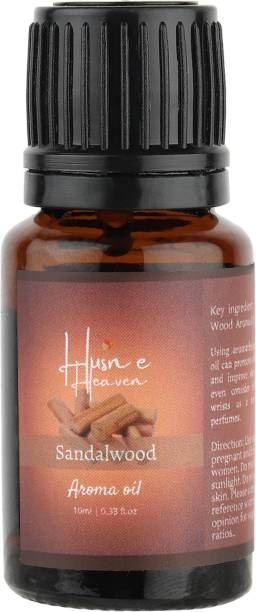 Husn e heaven Sandalwood Essential Oil, For Aromatherapy Pure & Natural Excellent Fragrance