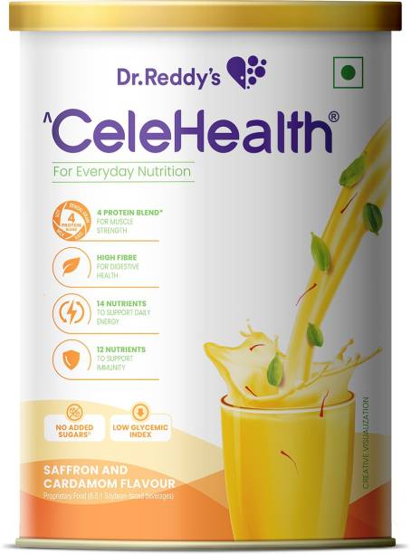 Celehealth Daily Nutrition Drink | Saffron & Cardamom Flavour- 400g Nutrition Drink