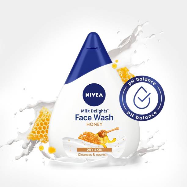 NIVEA Milk Delights Honey  Face Wash