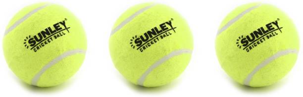SUNLEY Light Weight cricket Tennis Ball - Size: 6