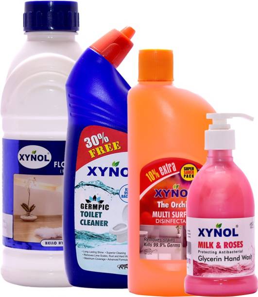 Xynol Home Hygiene Kit (Combo Pack of 4) Floral