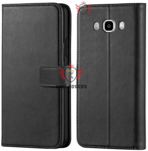 KING COVERS Wallet Case Cover for Samsung J5-16 | Insid...