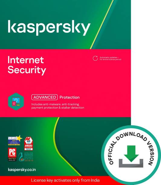 Kaspersky 2 PC 1 Year Internet Security (Email Delivery - No CD)
