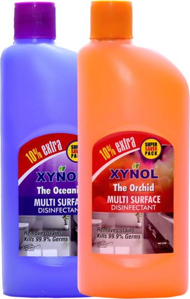 Xynol Multi Surface Disinfectant Cleaner 550 ml Oceania + 550 ml Orchid Orange