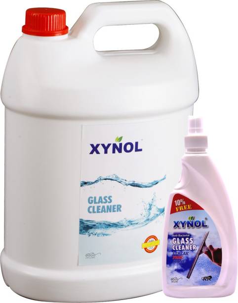 Xynol Anti-Bacterial Glass Cleaner 5 Ltr.+ Glass Cleaner 550 ml