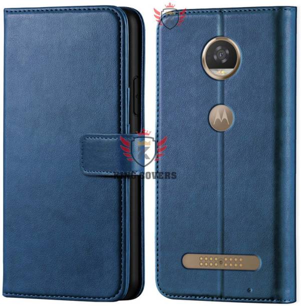 KING COVERS Wallet Case Cover for Motorola Moto Z2 play...