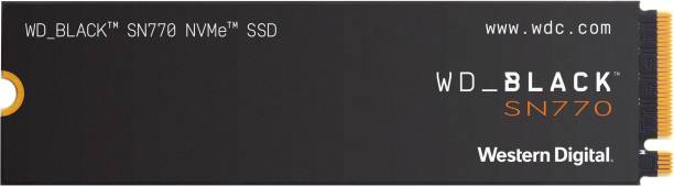 WESTERN DIGITAL WD Black SN770 1 TB Desktop, Laptop Internal Solid State Drive (SSD) (WDS100T3X0E)