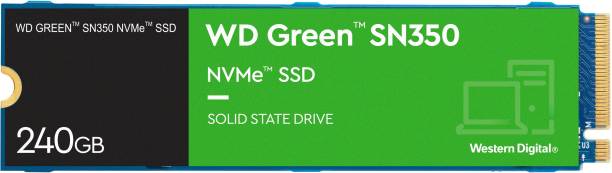 WESTERN DIGITAL WD Green Nvme SN350 240 GB Desktop, Laptop Internal Solid State Drive (SSD) (WDS240G2G0C)