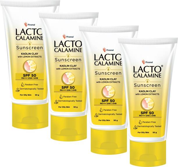 Lacto Calamine Sunshield Matte Look Sunscreen for Oily or Acne prone skin, Paraben & Sulphate free - - SPF 50 PA+++