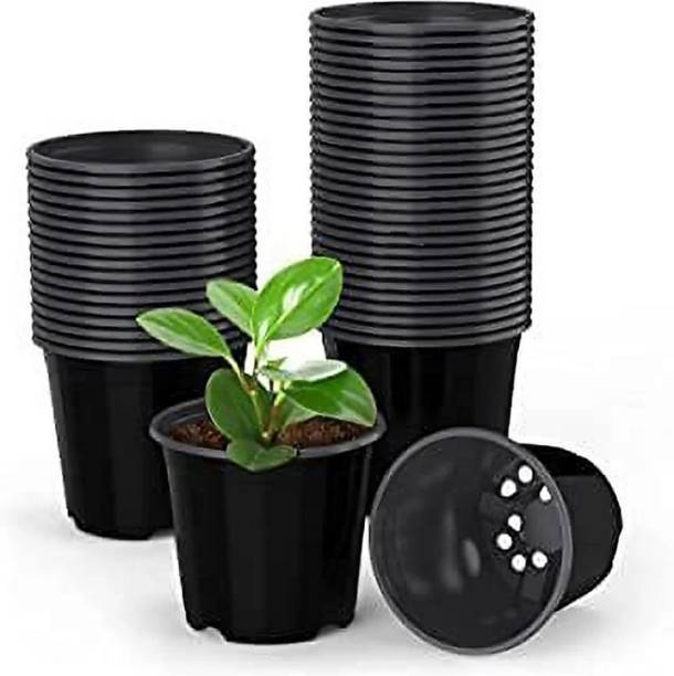 SNSHOPEE Nursery Pot Vase for Flowers and Plants Plastic Vase