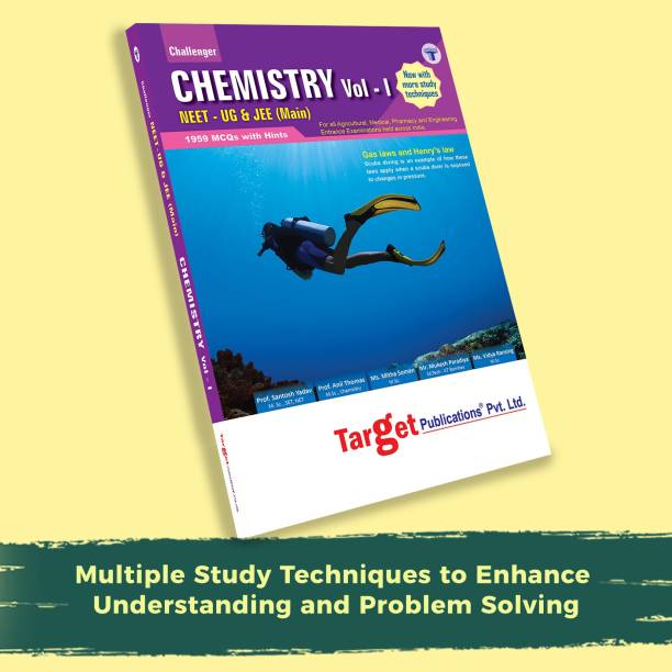 NEET UG / JEE Mains Challenger Chemistry Book Vol 1 For Medical And Engineering Entrance Exam | Chapterwise MCQs With Solutions | 2019 Question Paper With Answer Key | Model Papers For Practice | Best Study Material For NEET, AIPMT, AIIMS And JEE Preparation