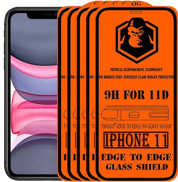TWIGLO Edge To Edge Tempered Glass for Apple IPHONE 11