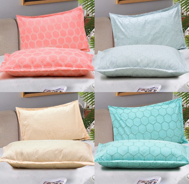 Anti-Dust Mite Pillow Protector 60 x 60 cm Flap Closure Square Shape 100% Cotton Fleece My Lovely Bed 