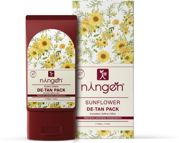 Ningen Sunflower De-Tan Face Pack 100g