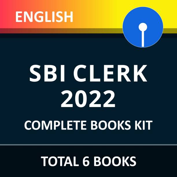 SBI Clerk Complete Books Kit 2022 (English Printed Edition)