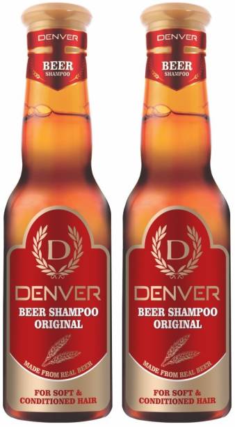 DENVER Beer Shampoo-Made from Real Beer 200ml(Pack of 2)