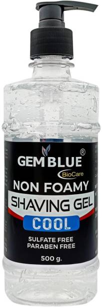 GEMBLUE BIOCARE Cool Non Foamy Shaving Gel For Men, Par...