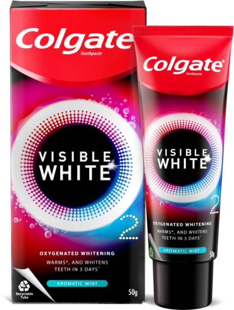 Colgate Visible White O2 Teeth Whitening Toothpaste - Aromatic Mint Toothpaste