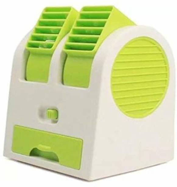MAIPLE Cooler Mini Portable air Cooler (Multicolour) green 03 Cooler Mini Portable air Cooler (Multicolour) green 03 USB Air Cooler