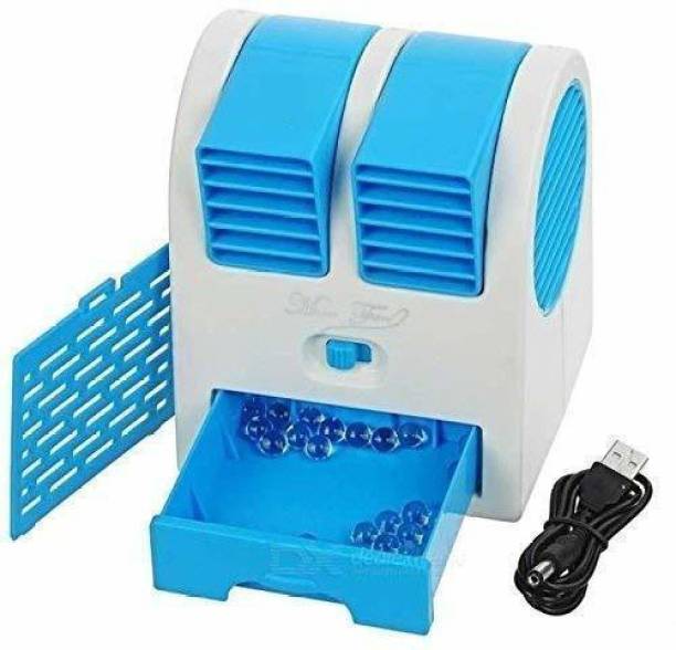 MAIPLE Cooler Mini Portable air Cooler (Multicolour) blue 02 Cooler Mini Portable air Cooler (Multicolour) blue 02 USB Air Cooler