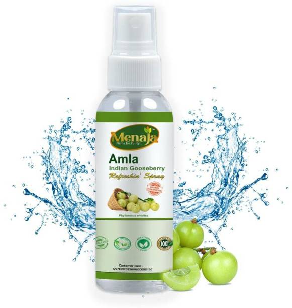 Menaja Amla Indian Gooseberry Refreshing Spray Hydrates Moisturizes Refreshes Skin