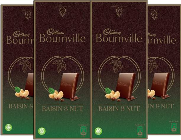 Cadbury Bournville Dark Chocolate Bar with Fruit & Nut Bars