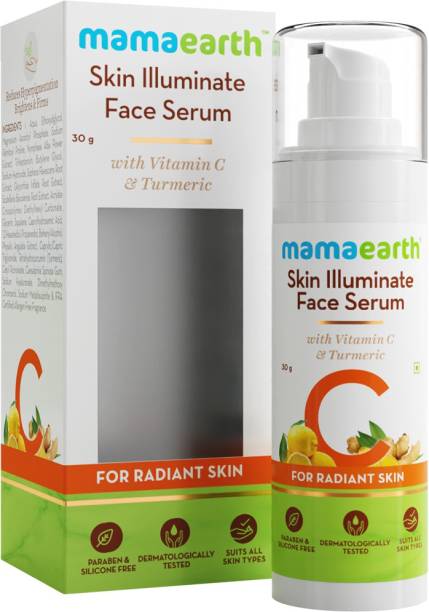 MamaEarth Skin Illuminate Vitamin C Serum For Radiant Skin with High Potency Vitamin C Turmeric