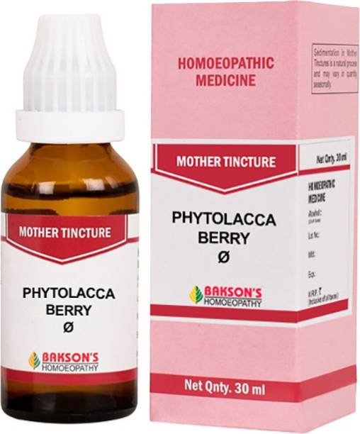 Bakson's Homoeopathy Phytolacca Berry Q Mother Tincture