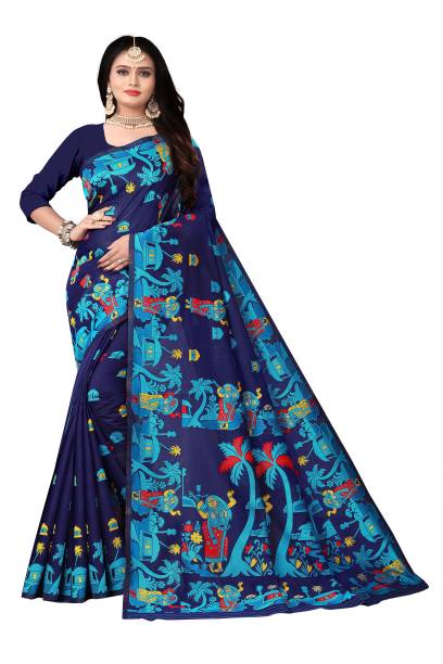 Anjani Self Design Jamdani Cotton Silk Saree