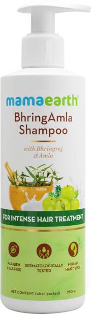 MamaEarth BhringAmla Shampoo with Bhringraj & Amla – 250 ml