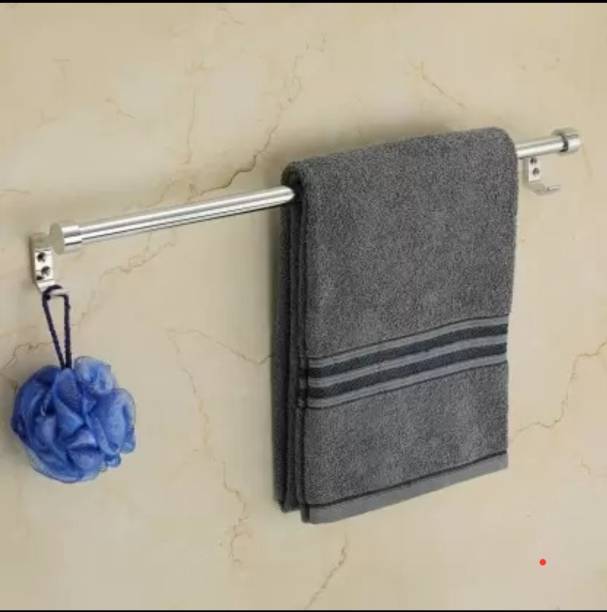 Well Set by Multi use Towel Road Stainless Steel/plastic Bathroom Accessories SILVER Towel Holder