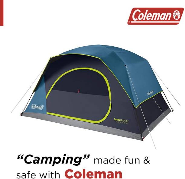 COLEMAN 6-Person Dark Room Skydome Camping Tent Tent - For Trekking, Family trip, Camping, Adventure trip
