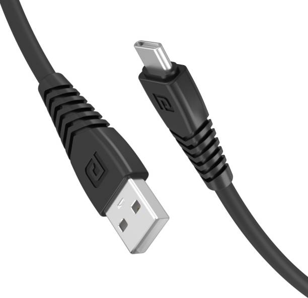 Portronics USB Type C Cable 3 A 1 m POR-656 Konnect Core