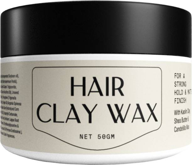 ARATA Hair Clay Wax (50 GM) For A Strong Hold & Matte Finish Hair Wax