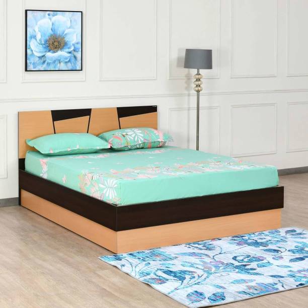 Nilkamal Floret Engineered Wood Queen Box Bed