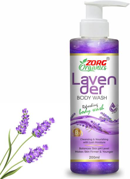 Zorg Organics Lavender Body Wash with Lavender & Vitamin E